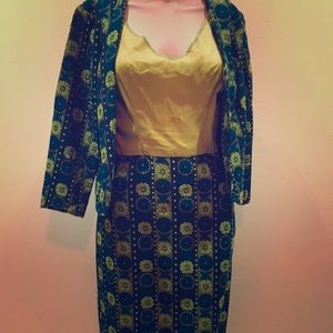 1950s Ellisa of California 2 piece set